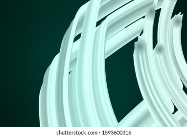 Dark Green vector modern elegant background. Creative illustration in halftone style with gradient. Blurred design for your web site.