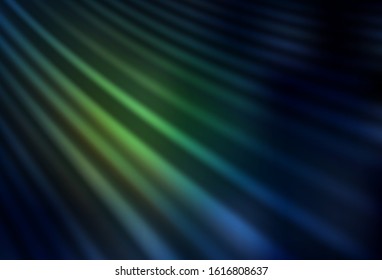 Dark Green vector modern elegant background. Creative illustration in halftone style with gradient. Completely new design for your business.