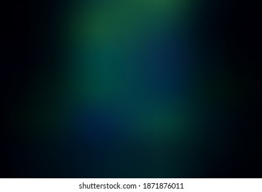 Dark Green vector modern elegant layout. Glitter abstract illustration with gradient design. The best blurred design for your business.