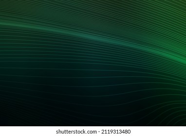 Dark Green vector modern elegant background. Colorful abstract illustration with gradient. Background for a cell phone.