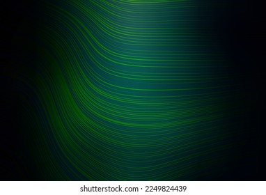 Dark Green vector modern elegant backdrop. Shining colorful illustration in smart style. Smart design for your work.