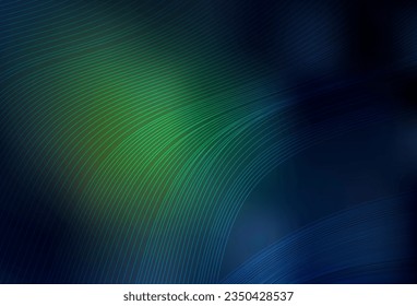 Vector verde oscuro fondo moderno elegante. Ilustración creativa en estilo de semitono con gradiente. Nuevo estilo para el diseño de su negocio.