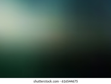 Dark Green vector modern elegant abstract background with gradient. Brand-new colored template in blurry style. 