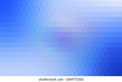 Dark Green vector modern geometrical background. Abstract template. Geometric pattern in square style with gradient.