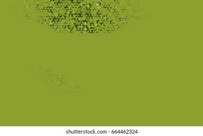 Dark Green vector modern geometrical abstract background. Texture, brand-new background. Geometric background in Origami style with gradient. 