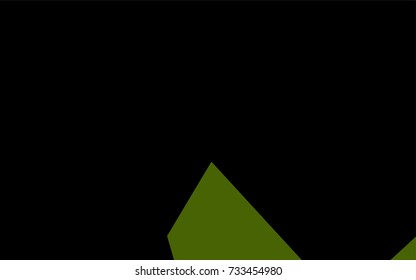 Dark Green vector modern geometrical background. Abstract template. Geometric pattern in square style with gradient.