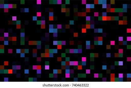 Dark Green vector modern geometrical background. Abstract template. Geometric pattern in square style with gradient.