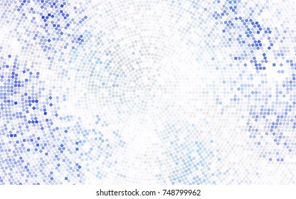 Dark Green vector modern geometrical background. Abstract template. Geometric pattern in square style with gradient.
