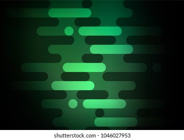 Dark Green vector natural abstract texture. Geometric doodle illustration in Origami style with gradient. The pattern can be used for wallpapers and coloring books.