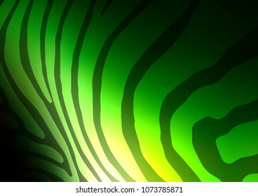 Dark Green vector natural abstract texture. Sketchy hand drawn doodles on blurred background. The completely new template can be used for your brand book.
