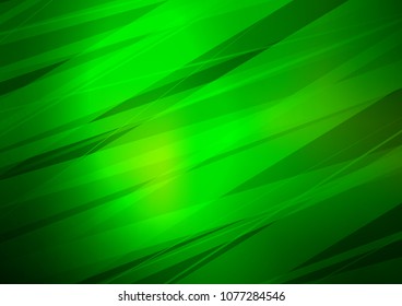 Dark Green vector natural abstract template. Sketchy hand drawn doodles on blurred background. The elegant pattern can be used as a part of a brand book.