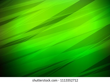 Dark Green vector natural abstract pattern. Ethnic elegant natural pattern with gradient. A new texture for your design.