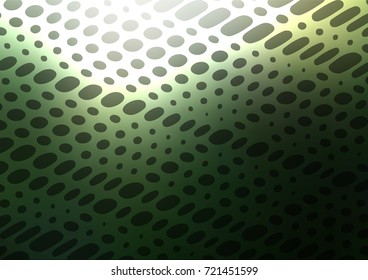 Dark Green vector natural abstract pattern. Shining colored illustration with doodles in Zen tangle style. A new texture for your design.