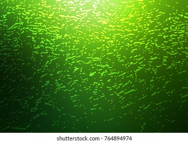 Dark Green vector natural abstract background. Sketchy hand drawn doodles on blurred background. A new texture for your design.