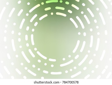 Dark Green vector natural abstract texture. Glitter abstract illustration with doodles and Zen tangles. The pattern can be used for heads of websites and designs.