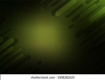 Dark Green vector natural elegant pattern. A completely new color illustration in doodle style. The pattern can be used for coloring books and pages for kids.