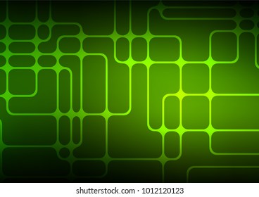 Dark Green vector natural elegant texture. Sketchy hand drawn doodles on blurred background. The textured pattern can be used for website.