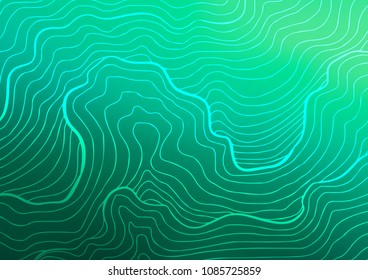 Dark Green vector natural elegant pattern. Decorative shining illustration with doodles on abstract template. The pattern can be used for coloring books and pages for kids.