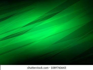 Dark Green vector natural elegant texture. Blurred decorative design in Indian style with Zen tangles. The pattern can be used for wallpapers and coloring books.