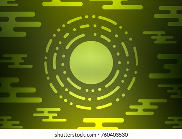 Dark Green vector natural elegant texture. Creative illustration in blurred style with doodles and Zen tangles. The pattern can be used for heads of websites and designs.