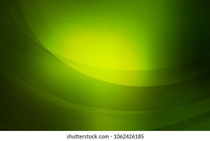 Dark Green vector pattern with bent ribbons. Creative geometric illustration in marble style with gradient. Brand-new design for your ads, poster, banner.