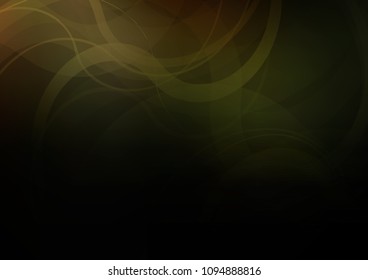 Dark Green vector pattern with bent ribbons. Brand new colored illustration in marble style with gradient. Marble design for your web site.