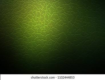 Dark Green vector pattern with bent ribbons. Modern gradient abstract illustration with bandy lines. Marble design for your web site.