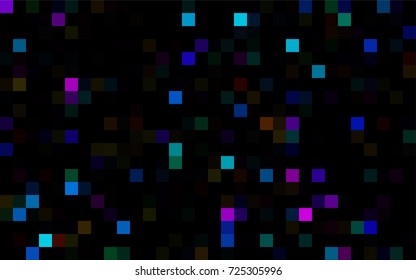 Dark Green vector pattern. Brand-new rectangular template. Shining geometric sample. Repeating theme with rectangular shapes. Texture for your design.
