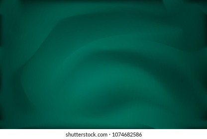 Dark Green vector pattern with bubble shapes. Blurred geometric sample with gradient bubbles.  A new texture for your  ad, booklets, leaflets.