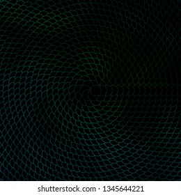 Dark Green vector pattern with circles. Modern abstract illustration with colorful circle shapes. Pattern for wallpapers, curtains.