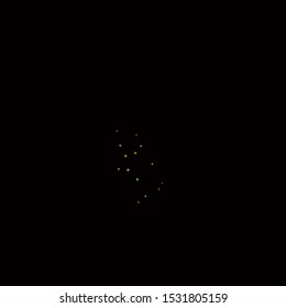 Dark Green vector pattern with circles. Abstract illustration with colorful spots in nature style. Design for posters, banners.