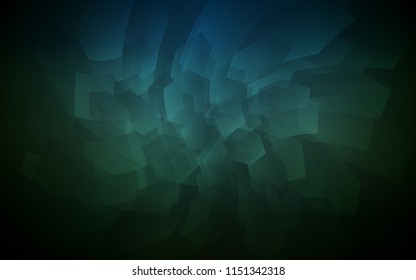 Dark Green vector pattern with colorful hexagons. Colorful hexagons on white backdrop. Beautiful design for your business advert.