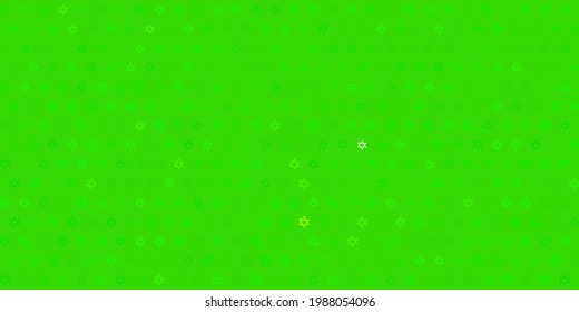 Dark green vector pattern with coronavirus elements. Simple design in abstract style with infection forms. Design for biohazard warning.