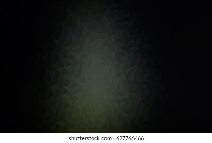 Dark green vector pattern. Hexagonal template. Geometric sample. Repeating hexagon shapes. Brand-New texture for your design. Pattern can be used for background