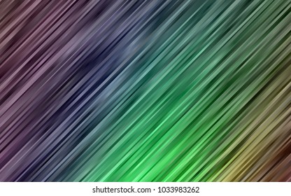 Dark Green vector pattern with lamp shapes. A sample with blurred bubble shapes. Pattern for your business design.