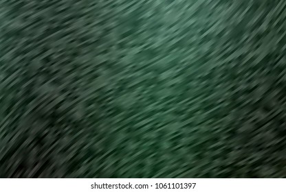 Dark Green vector pattern with lamp shapes. Creative geometric illustration in marble style with gradient. The best blurred design for your business.