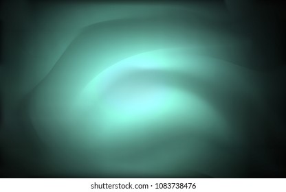 Dark Green vector pattern with lamp shapes. A vague circumflex abstract illustration with gradient. The elegant pattern for brand book.
