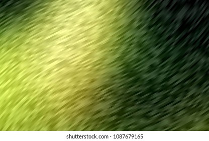 Dark Green vector pattern with lamp shapes. Colorful abstract illustration with gradient lines. Textured wave pattern for backgrounds.