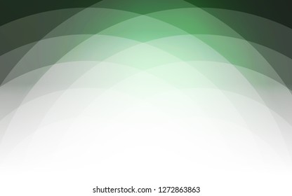 Dark Green vector pattern with lamp shapes. A completely new color illustration in marble style. A new texture for your  ad, booklets, leaflets.