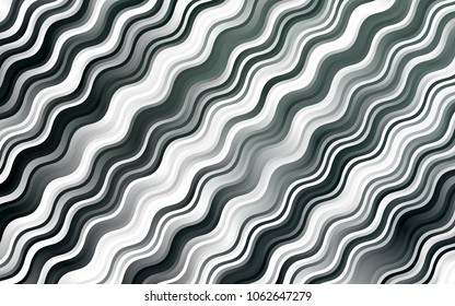 Dark Green vector pattern with lava shapes. Creative illustration in halftone marble style with gradient. The best blurred design for your business.