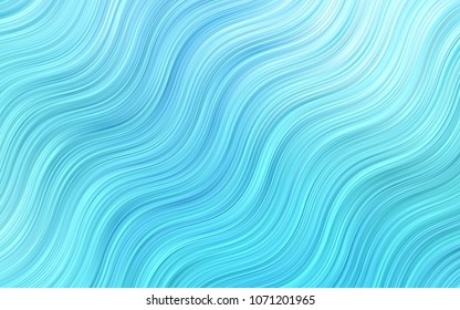 Dark Green vector pattern with lava shapes. An elegant bright illustration with gradient. Textured wave pattern for backgrounds.