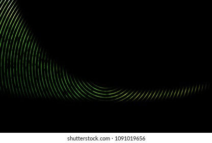 Dark Green vector pattern with lava shapes. Shining crooked illustration in marble style. A new texture for your  ad, booklets, leaflets.