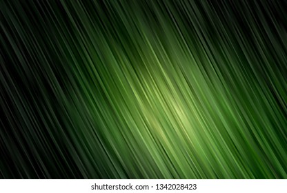 Dark Green vector pattern with lava shapes. A completely new color illustration in marble style. Marble design for your web site.