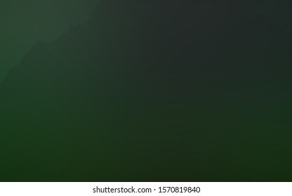 Dark Green vector pattern with lava shapes. A sample with blurred bubble shapes. A completely new memphis design for your business.