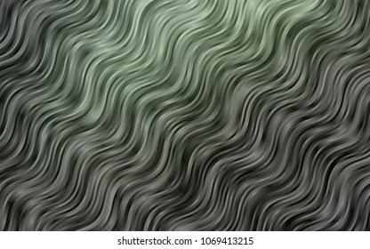 Dark Green vector pattern with liquid shapes. Shining crooked illustration in marble style. The best blurred design for your business.