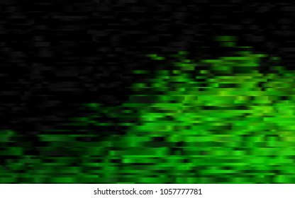 Dark Green vector pattern with narrow lines. Decorative shining illustration with lines on abstract template. The pattern can be used for busines ad, booklets, leaflets