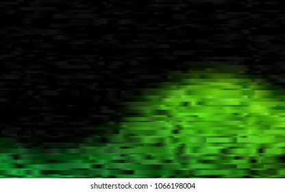 Dark Green vector pattern with narrow lines. Blurred decorative design in simple style with lines. The template can be used as a background.