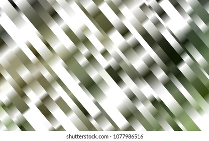 Dark Green vector pattern with narrow lines. Glitter abstract illustration with colored sticks. The pattern can be used for websites.