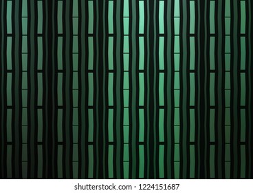 Dark Green vector pattern with narrow lines. Shining colored illustration with narrow lines. Smart design for your business advert.
