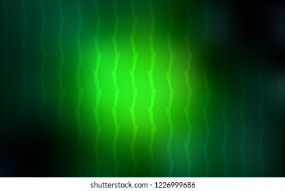Dark Green vector pattern with sharp lines. Decorative shining illustration with lines on abstract template. Pattern for your busines websites.